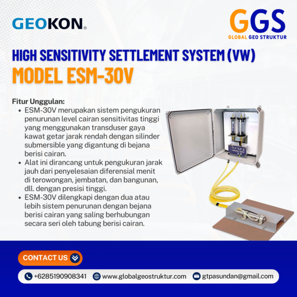 GEOKON High Sensitivity Settlement System (VW)