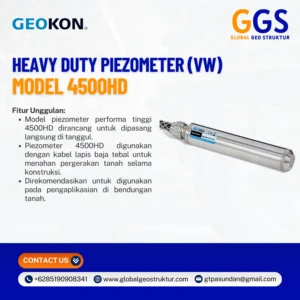 Geokon Heavy Duty Piezometer (VW) 4500HD
