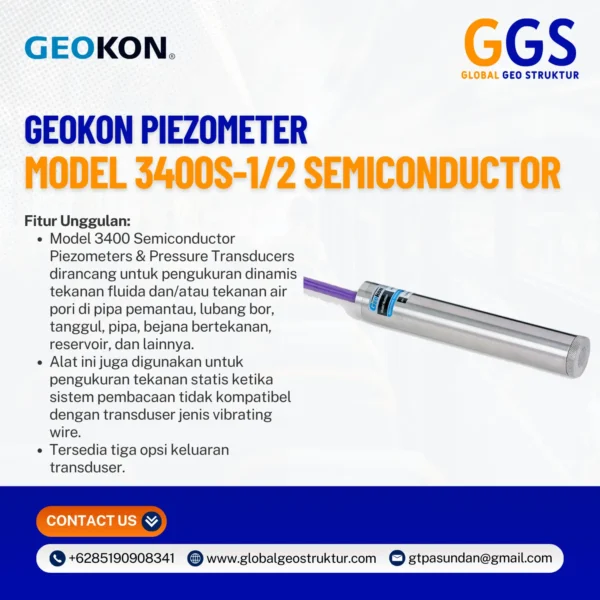 Geokon Piezometer Model 3400S-1/2 Semiconductor