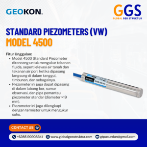 Geokon Standard Piezometers (VW) Model 4500