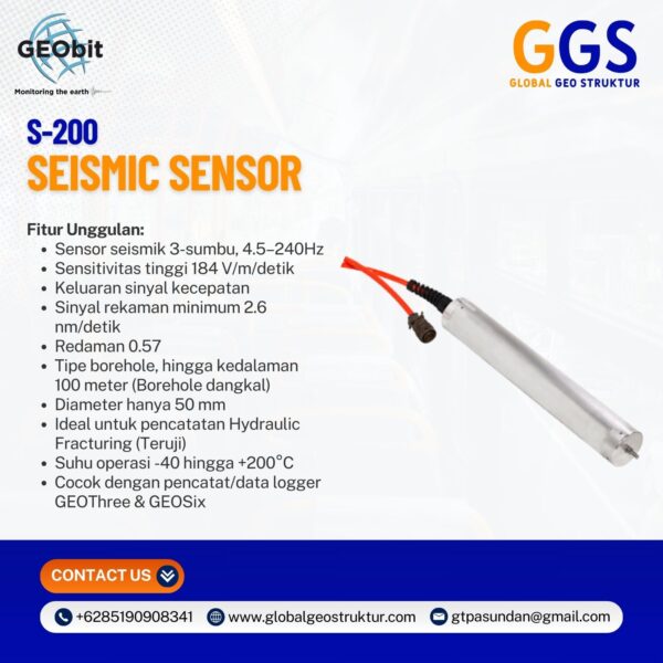 GEOBIT The S-200 seismic sensor